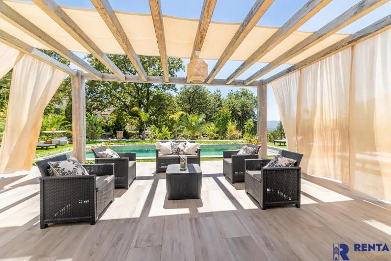 Cannes Hills Lovely Villa Pool & Garden - B&B Le Cannet