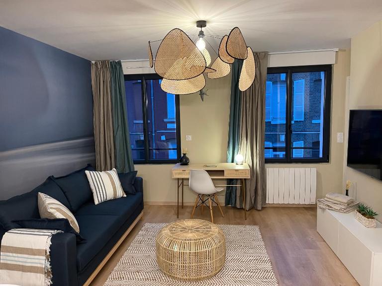 Appartement Les Jardins de Jules Verne - Côté Mer - Ferienwohnung Amiens