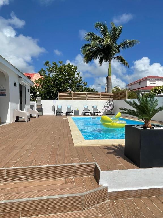NOUVEAU Villa Ricololo Piscine Balnéo Golf Yoga - B&B Saint-François