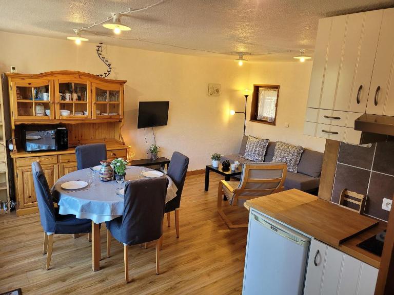T3 duplex lumineux, proche pistes, parking, Wi-Fi - FR-1-598-23 - Ferienwohnung Les Gets