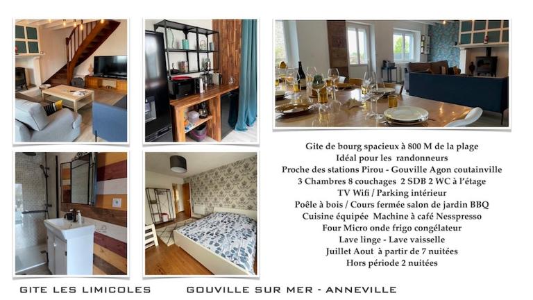 Les Limicoles maison proche mer - Ferienwohnung Gouville-sur-Mer