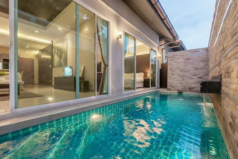 AnB modern B16 poolvilla 3BR for 6-8pax - Jomtian beach - Bed and Breakfast Jomtien
