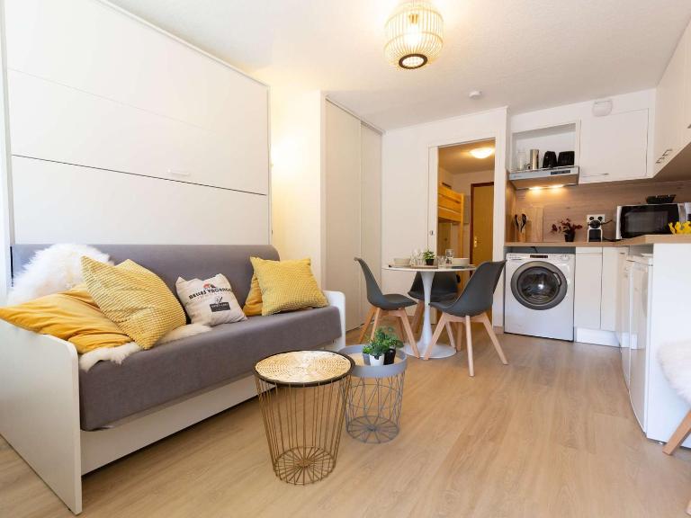Studio 4 pers. proche téléphérique avec WIFI - FR-1-296-438 - Ferienwohnung Saint-Lary-Soulan