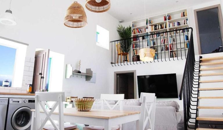 Typical Canarian house with fabulous sea views - B&B Tías