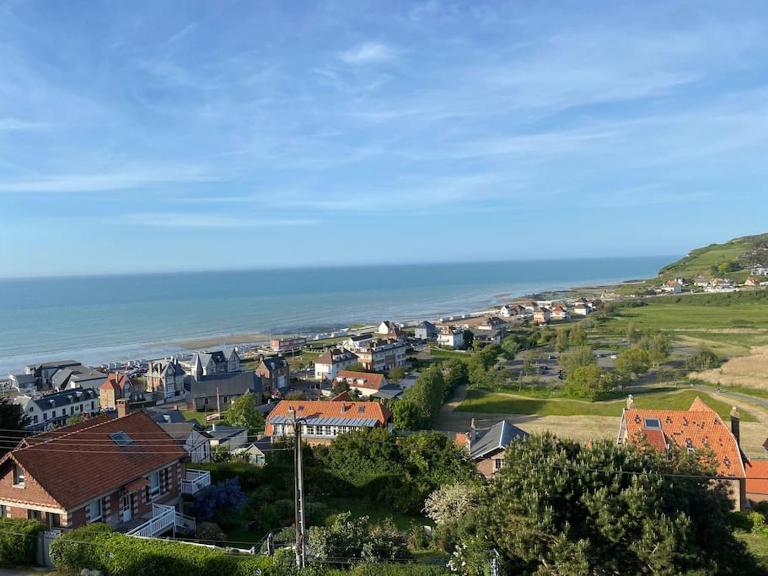 LE GRAND LARGE Superbe appartement vue sur mer - Chambres d'hôtes Hautot-sur-Mer