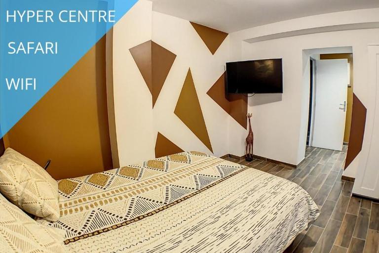 STUDIO HYPER CENTRE SAFARI TOUT ÉQUIPÉ WIFI NETFLIX 2PERS - B&B Amiens