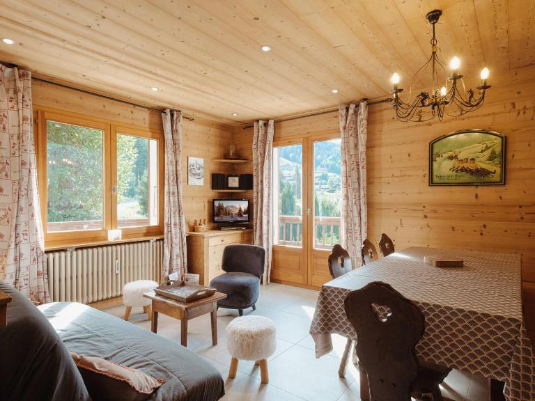 Appartement lumineux, proche pistes, accepte animaux - FR-1-304-168 - Bed and Breakfast La Clusaz