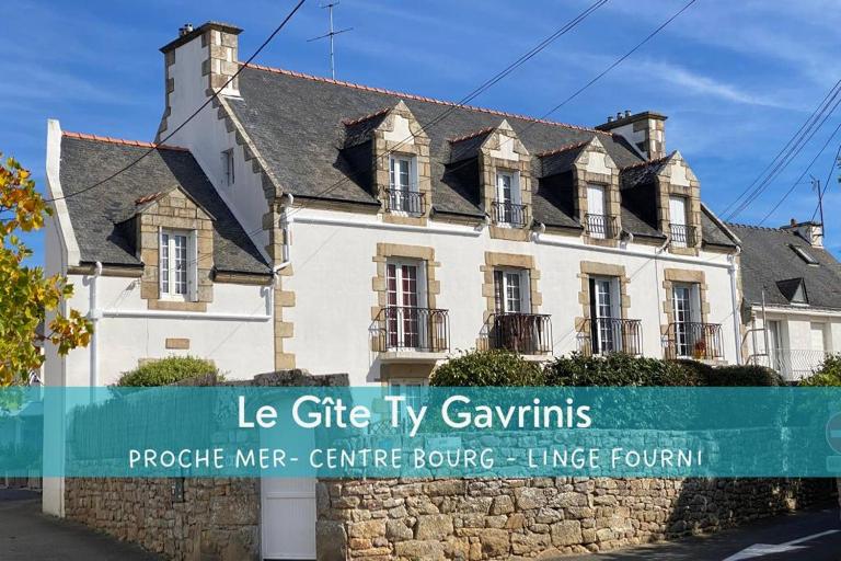Ty Gavrinis - T2- Centre Bourg - 100m de la mer - Chambres d'hôtes Larmor-Baden