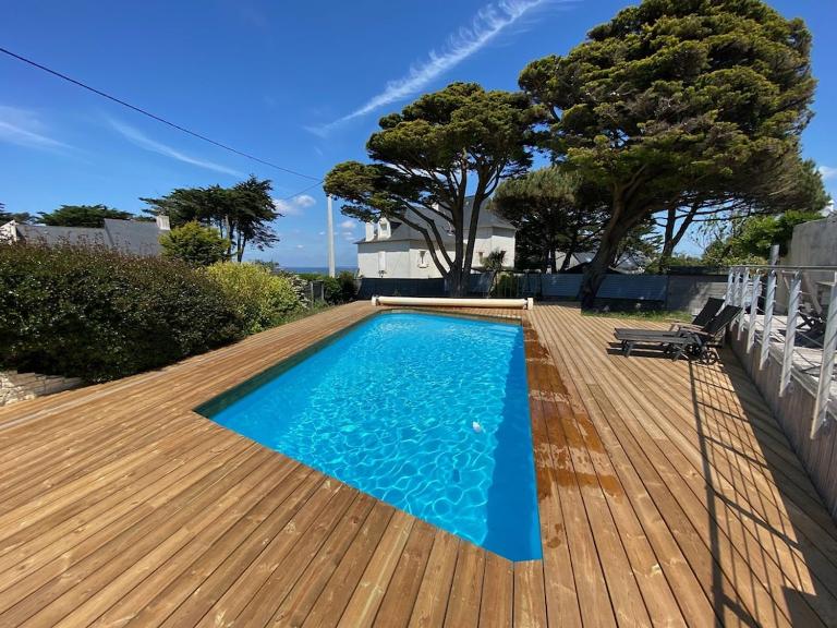 Belle maison avec piscine privée - B&B Saint-Pierre-Quiberon