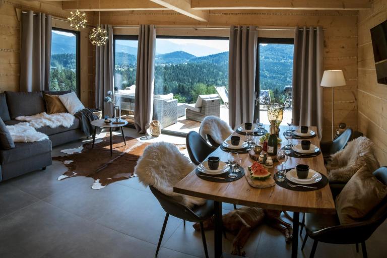 Ovis Homes I Gorąca balia - Widok na góry - 8 osób - Komfortowy domek - Chambres d'hôtes Zawoja