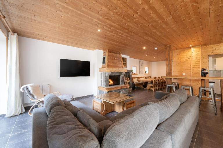 La Charbonnière, grand gîte haut-de-gamme avec jacuzzi et sauna - B&B Gérardmer
