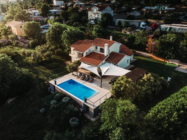 Sea View Villa Morčić with private pool - Rijeka - Ferienwohnung Rijeka