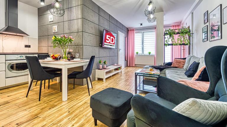Apartament Angelika G1 z Prywatną Sauną, 3 sypialniami, 2 łazienkami - 5D Apartamenty - Ferienwohnung Bad Flinsberg