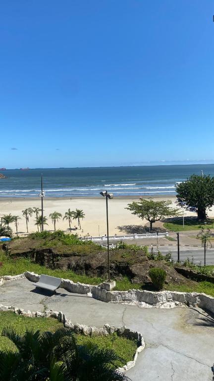 Apartamento Frente ao Mar Santos II - Bed and Breakfast Santos