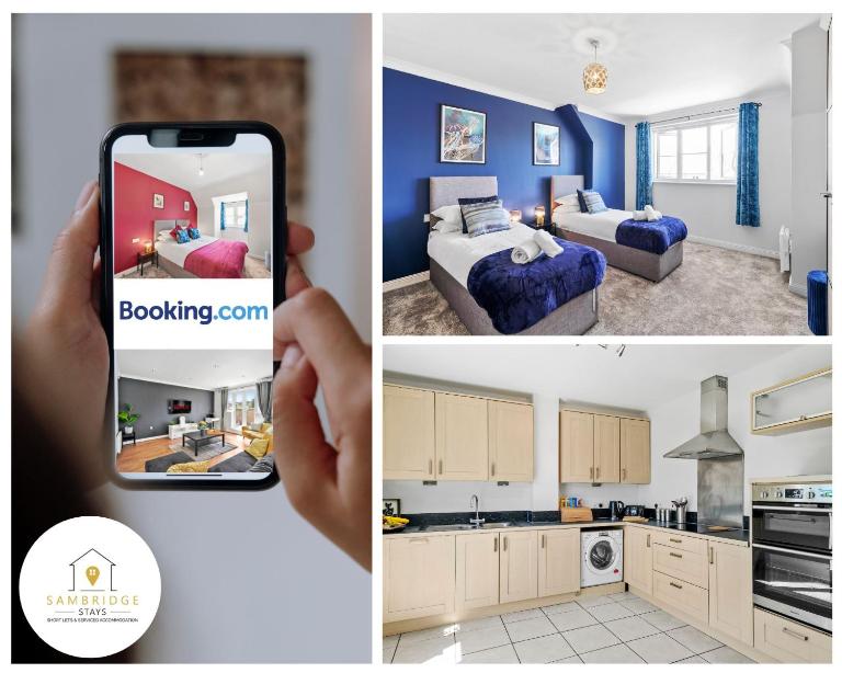 The Penthouse 3 Bedroom Apartment by Sambridge Stays - B&B Watford