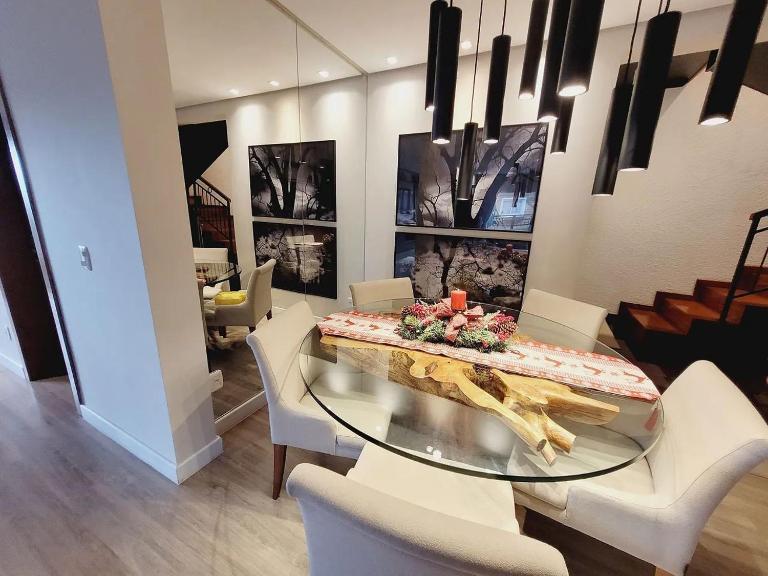 Cobertura Duplex com Piscina Aquecida, próximo aos museus - Ferienwohnung Gramado