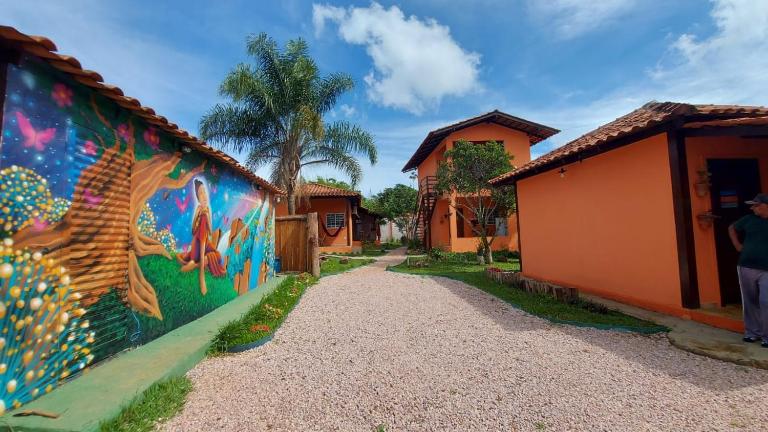 Chalés Flor de Manacá - Ferienwohnung Alto Paraíso de Goiás