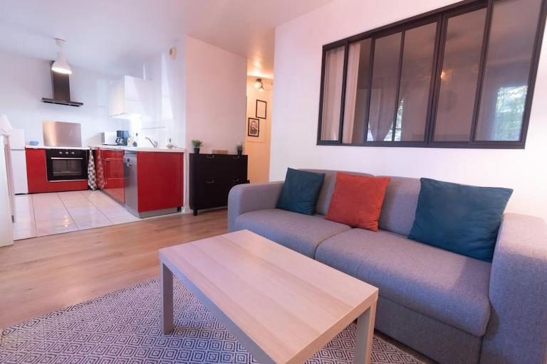 Le Cocon-T2-40m2-Centre ville 10min Disney - B&B Bussy-Saint-Georges