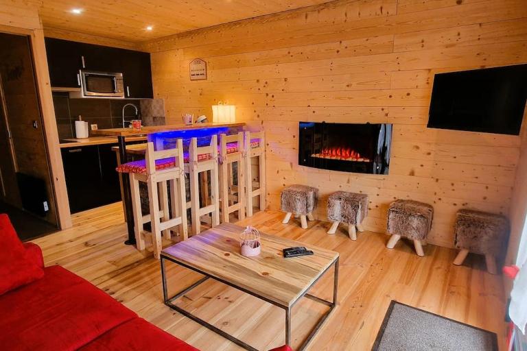 Charmant T2 rénové- Praloup 1600-parking privé, proche station - B&B Uvernet-Fours