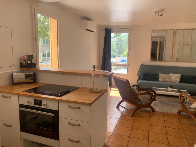 Beau T2 clim terrasse idéalement situé - B&B Aix-en-Provence