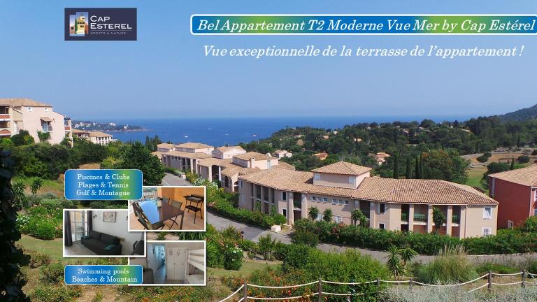 Appartements Modernes Vue Mer à Cap Estérel - Ferienwohnung Saint-Raphaël