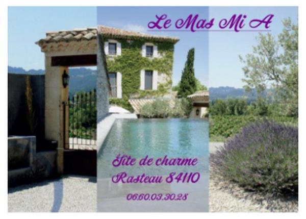 Le Mas Mi A - B&B Rasteau