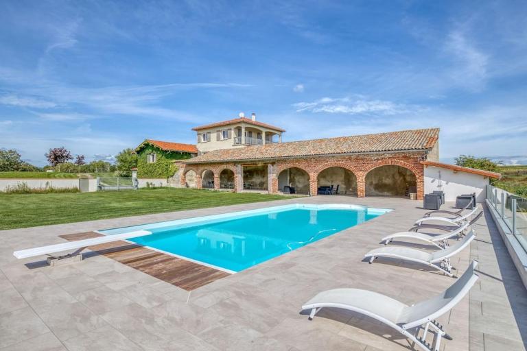 Family villa at 1H15 from Lyon - B&B Précieux