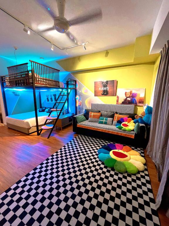 Kaw Supreme Theme WIFI Luxury 7 PAX Genting Pool & Mountain View Cuti Genting Homestay Midhills - B&B Genting Highlands