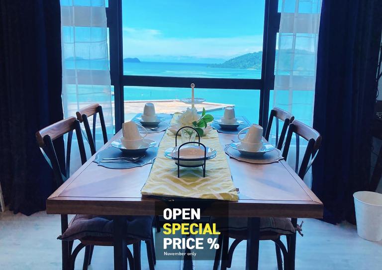#3 No1 Revisited Stay-Seaview, 2bedroom 2bathroom big livingroom -Mango House3 - B&B Kota Kinabalu