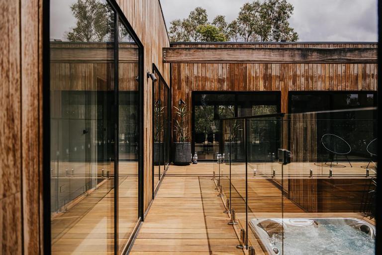 The Deck - Hepburn Springs Daylesford - B&B Hepburn