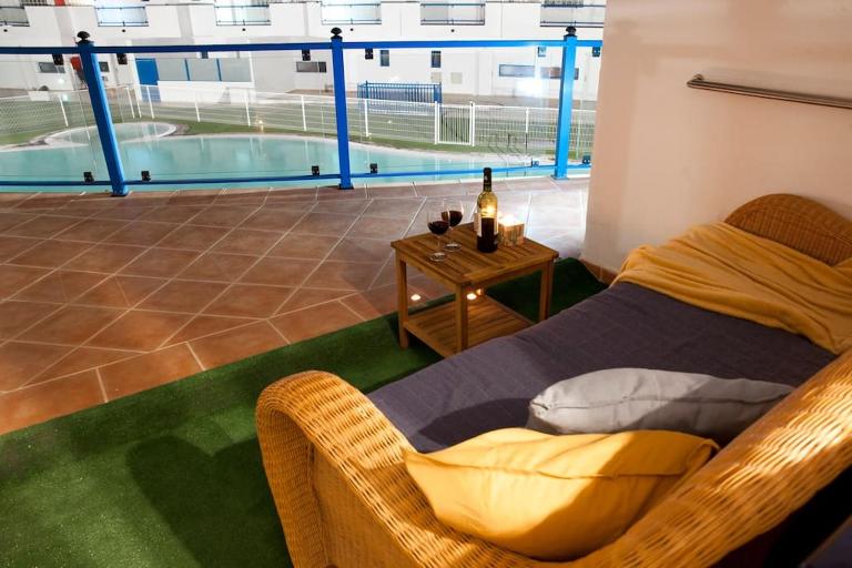 Widok na basen, Home-Office, Wi-Fi Gratis - B&B Costa Calma