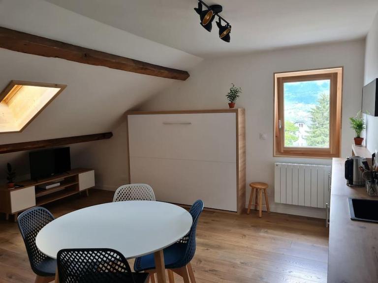 Nid douillet proche des pistes avec vue montagne - Bed and Breakfast Saint-Gervais-les-Bains