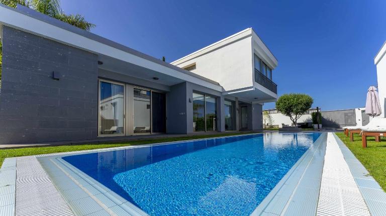 Luxury Villa Atlante con piscina climatiza privada - Chambres d'hôtes Santa Úrsula