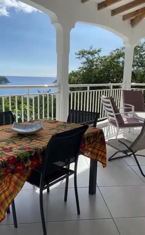 villa vue sur mer - B&B Deshaies
