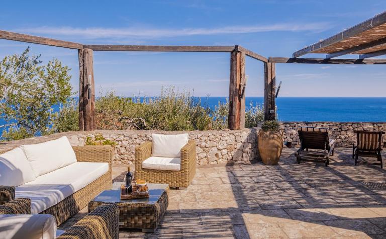 Villa Méditerranée Luxury Sea View - Bed and Breakfast Corsano