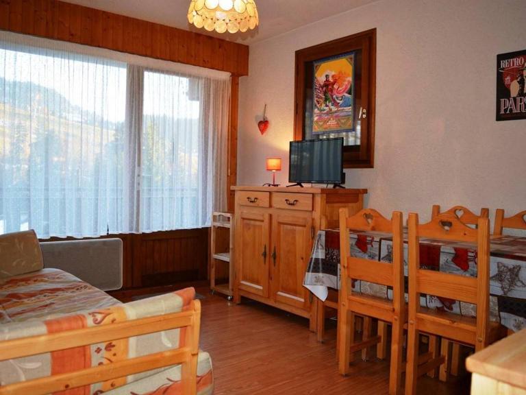 Studio ensoleillé 4 pers. avec balcon et parking, 200m des pistes, au cœur du Chinaillon - FR-1-241-107 - B&B Le Grand-Bornand