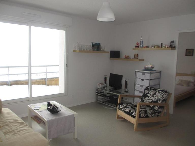 Appartement cosy 6 pers. à Arette, 2 chambres, kitchenette, lave-vaisselle, lave-linge, casier à skis - FR-1-602-51 - Ferienwohnung Arette