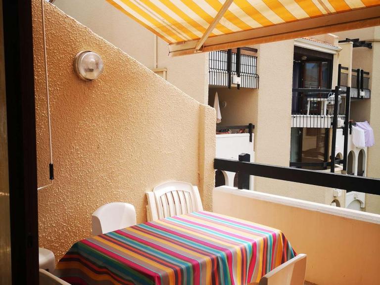 Appartement 2 Pièces avec Terrasse, Accès Piscine et Activités Sportives - 4 Couchages, Clim en Option - FR-1-195-89 - B&B Le Barcarès