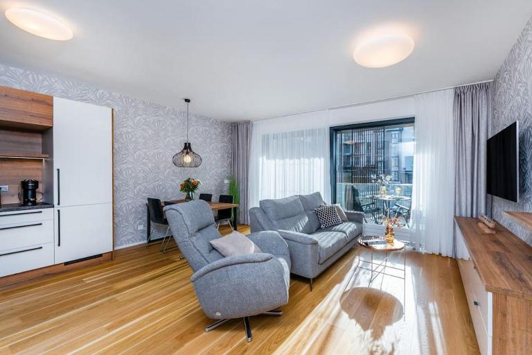 Apartament I313 Molo Lipno with private wellness - Chambres d'hôtes Lipno nad Vltavou