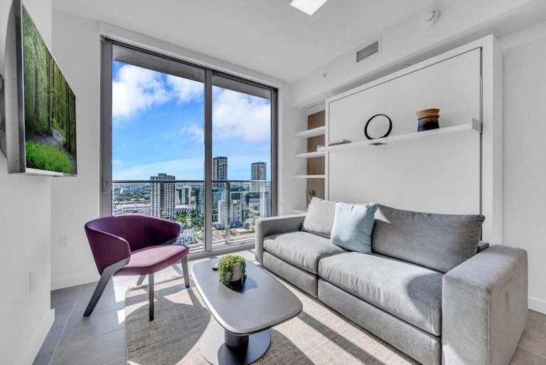 Modern 1 Bed Condo across from Bayside in Downtown - Chambres d'hôtes Miami