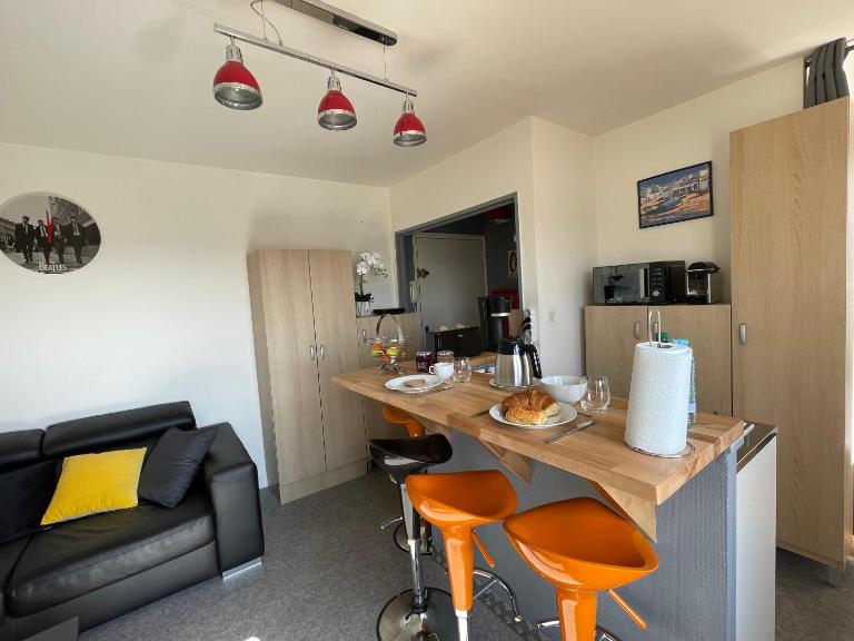 Appartement chaleureux , cosy, bien équipé et bien placé - B&B Sedan