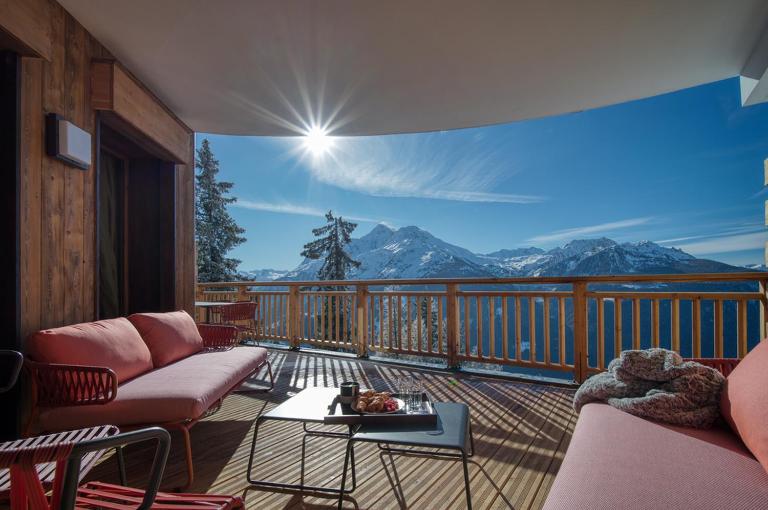 Appartement Panorama, résidence Les Alpages - B&B Montvalezan