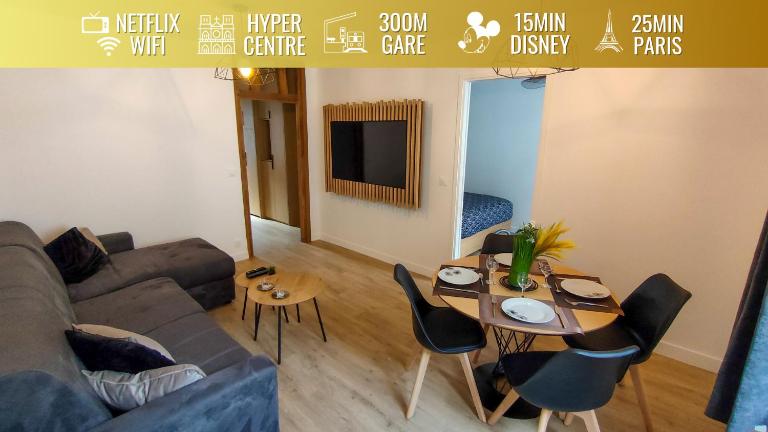 Le Moulin Dort Hyper Centre Gare Disney - Bed and Breakfast Meaux