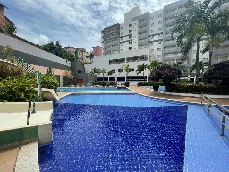 Flat 405 - Condomínio Veredas do Rio Quente - Diferenciado com ar na sala e no quarto - B&B Rio Quente