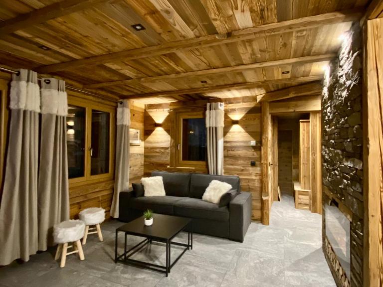 Chalet Les Cocales - Séjour et nuitées - Appartement Pin Cembro - Ferienwohnung Bessans