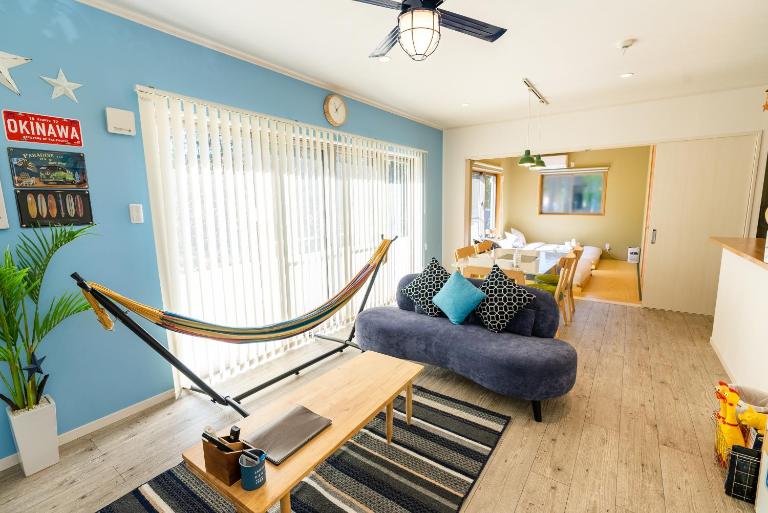#3LDK一軒家 #長期滞在可能 #海まで4分-- Starry Sky Resort Okinawa -- - B&B Onna