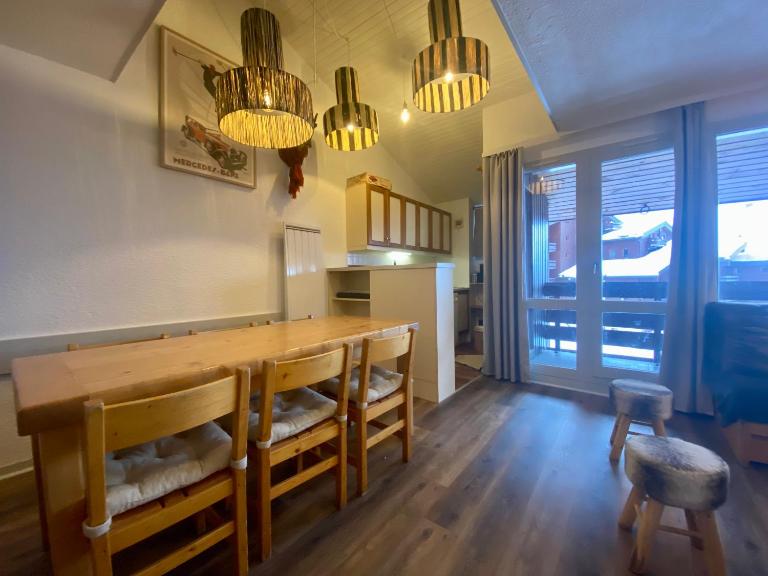 DUPLEX 6P A BELLE-PLAGNE (2050 m), SKIS AUX PIEDS, EN PLEIN CŒURS DE LA STATION RESIDENCE LE BERYL. - Bed and Breakfast Belle-Plagne
