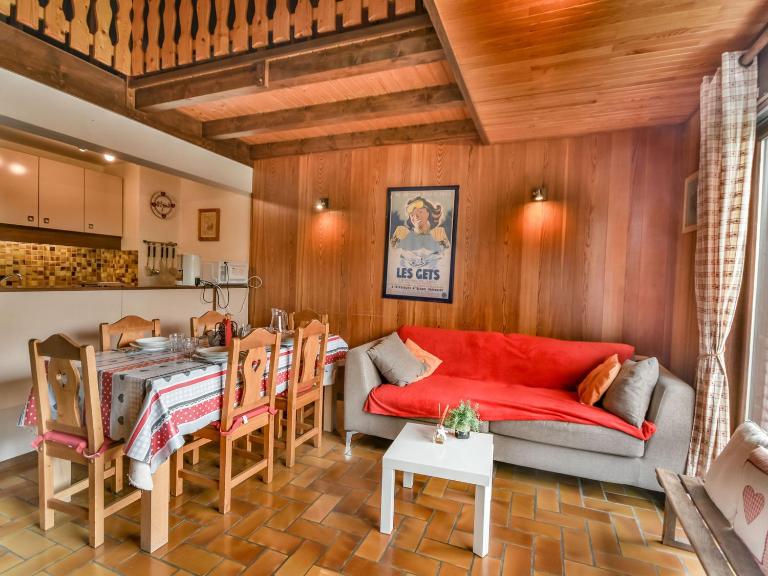 Appartement duplex cosy pour 6-8 personnes avec parking - FR-1-685-21 - Ferienwohnung Les Gets