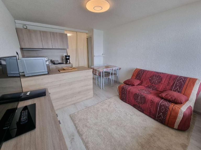 Charmant Studio Rénové 4 Pers, Balcon Sud, Proche Station - FR-1-393-156 - Ferienwohnung Saint-Michel