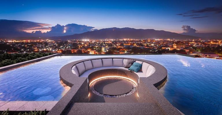 Amazing Sky River Suite - Ferienwohnung Chiang Mai
